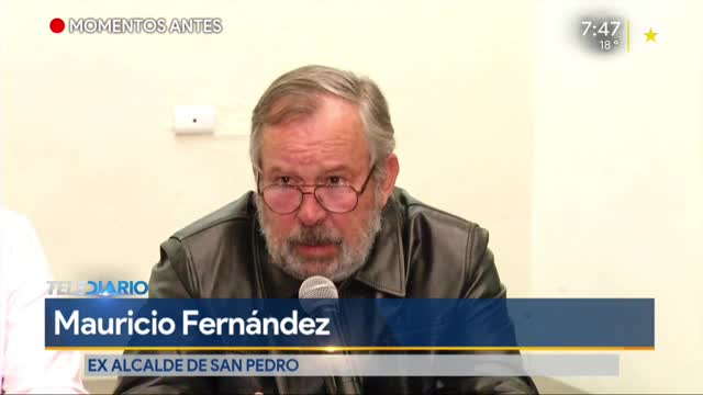 Telediario noticia El ex alcalde sampetrino Mauricio Fernández dijo que dará batalla legal para que se lleven a cabo los museos en el municipio.