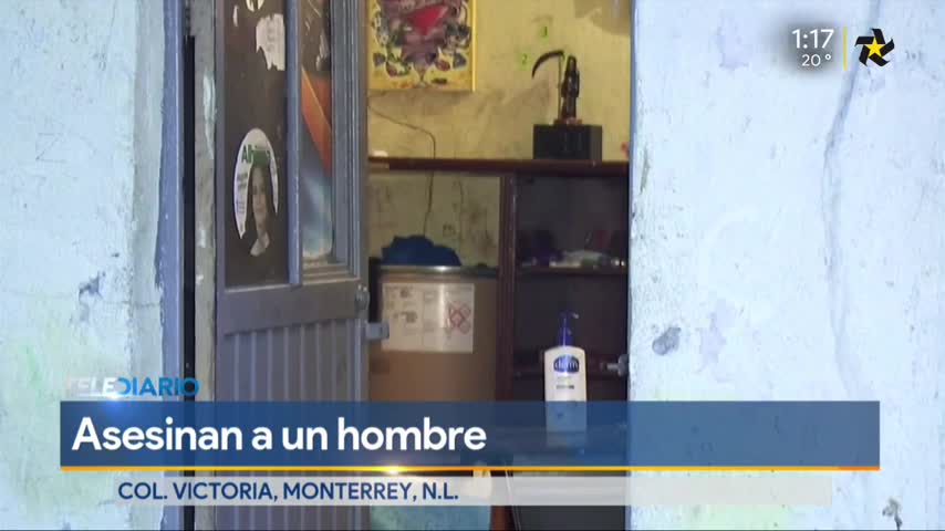 Telediario noticia Un hombre perdió la vida tras ser herido con un arma blanca durante una fiesta navideña en la colonia Victoria en Monterrey.