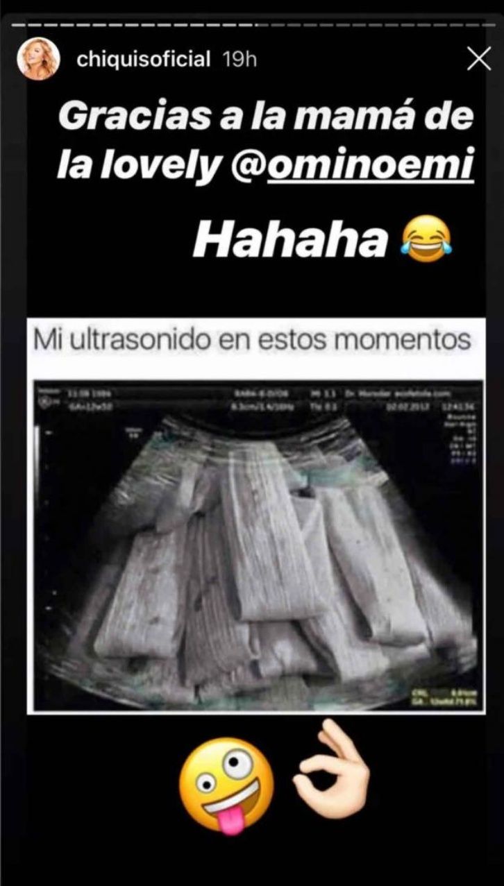 Comparte Chiquis Rivera foto de ultrasonido