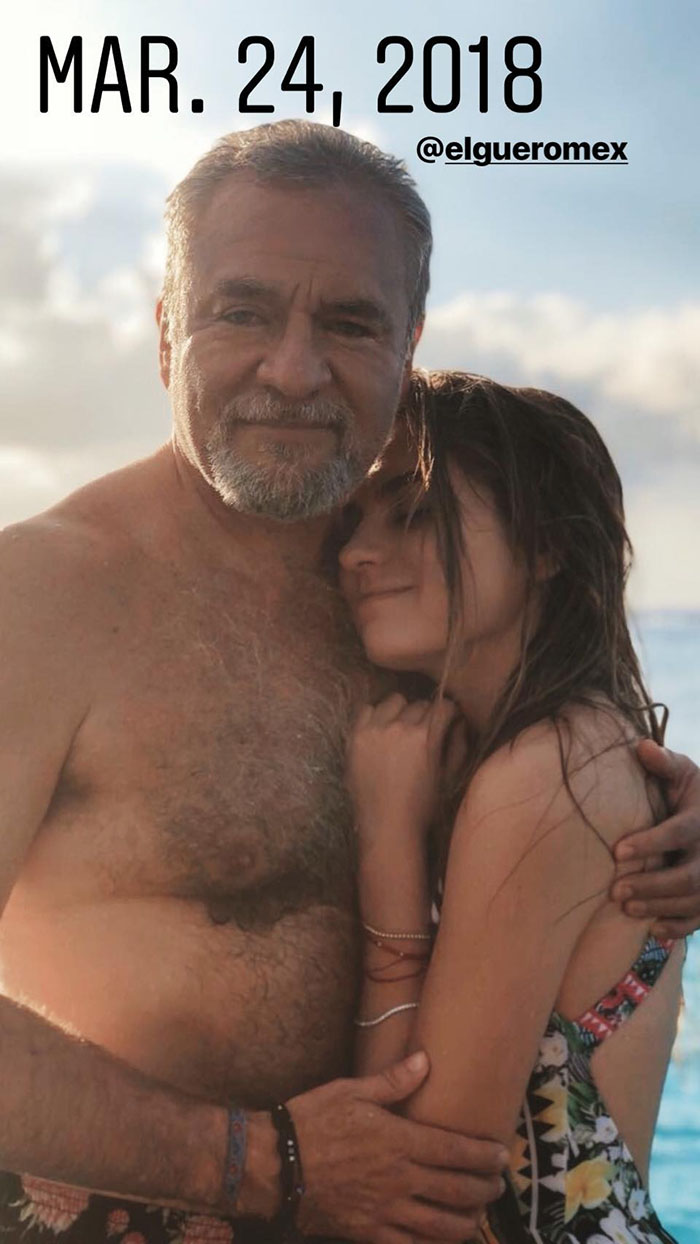 Sofía Castro publica foto inédita con su papá