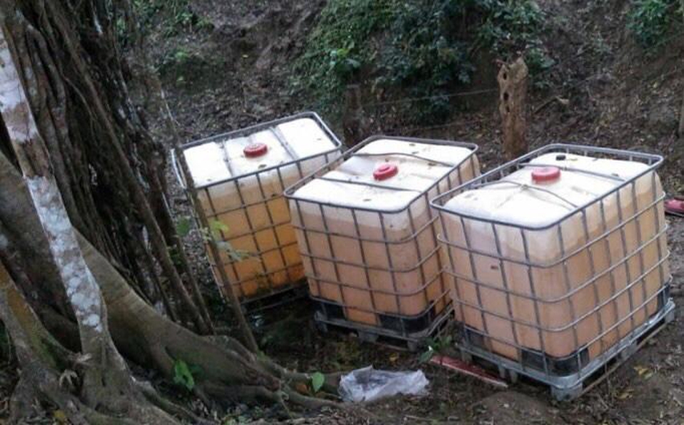 Aseguran 4 mil litros de combustible en Veracruz