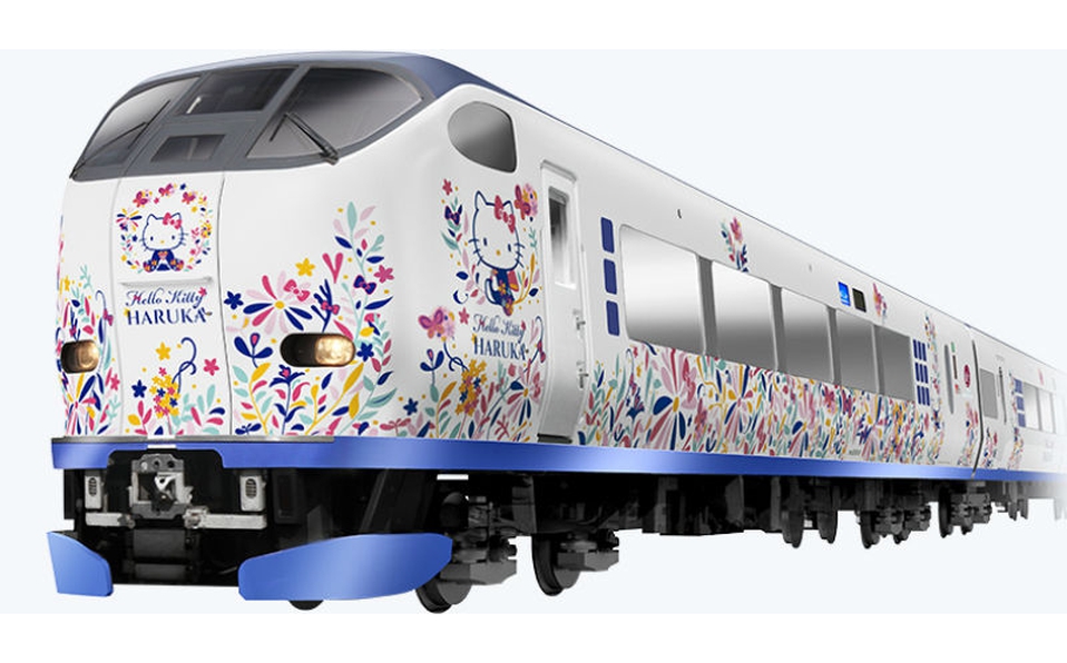 ¡El nuevo tren de Hello Kitty en Japón es la sensaciòn del barrio!