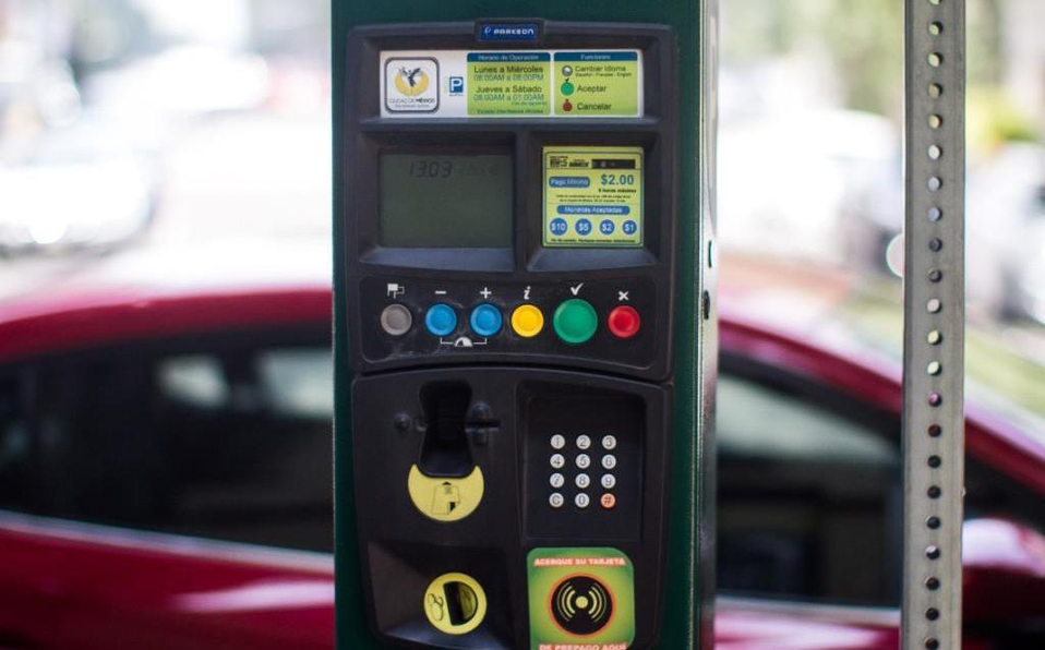Suspenderán parquímetros el 16 de septiembre en CDMX