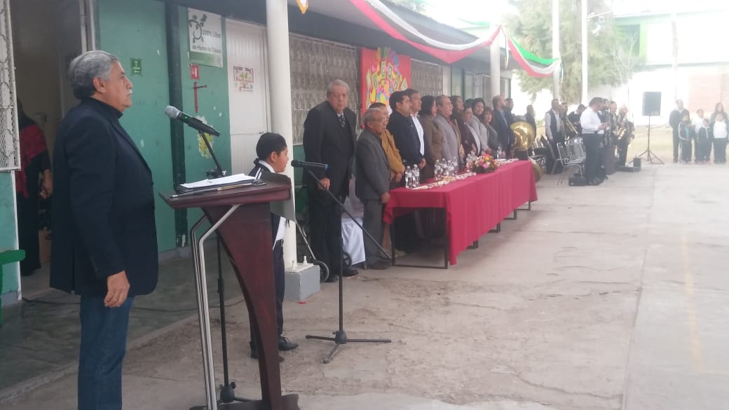 Conmemoran Constitución Mexicana en escuela primaria de Gómez Palacio