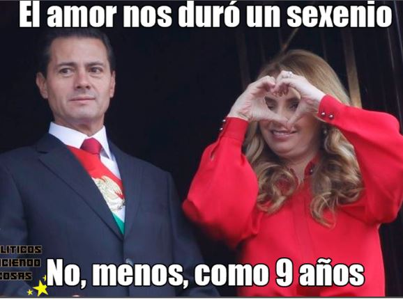 ¡Te presentamos los mejores memes tras la separación de Peña Nieto y ...