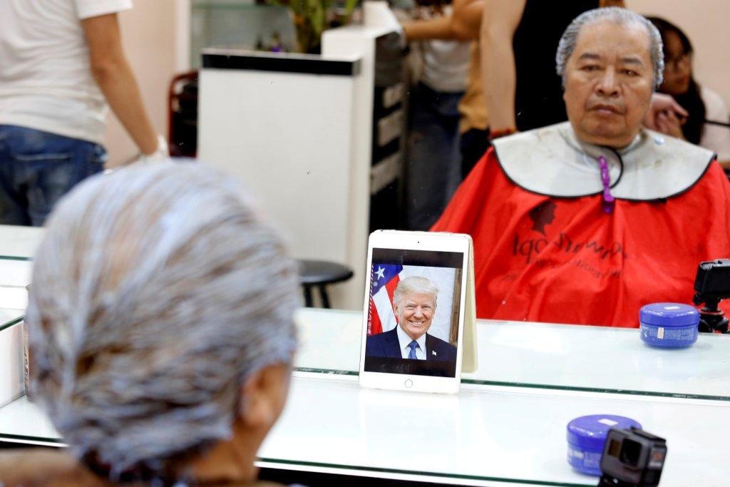 Cortes de cabello de Trump y Kim son moda en Vietnam