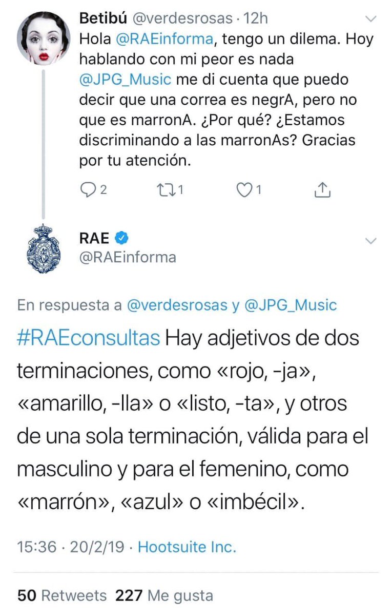 "Imbécil": RAE responde a duda sobre lenguaje inclusivo
