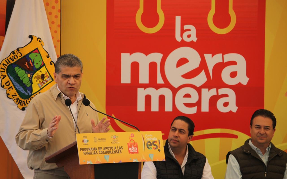 Presentan en Coahuila el programa 'La Mera Mera'