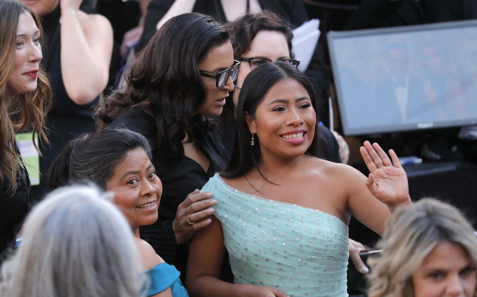 Yalitza llevó a su mamá a la ceremonia de los Oscar