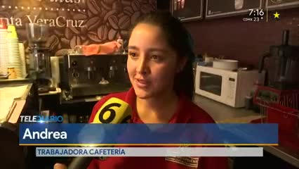 Telediario noticia Asaltan cafetería a 10 minutos de la casa de AMLO