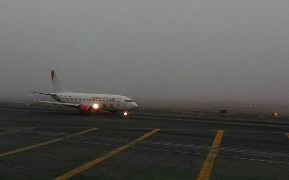 Aeropuerto Internacional de Monterrey desvía vuelos por niebla&nbsp;
