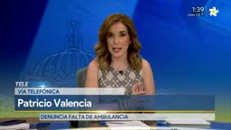 Telediario noticia El señor tuvo que esperar por más de hora y media una ambulancia, misma que nunca llegó. 