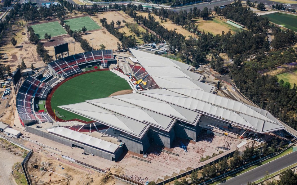 Fotógrafo presume imágenes del nuevo estadio de los Diablos Rojos