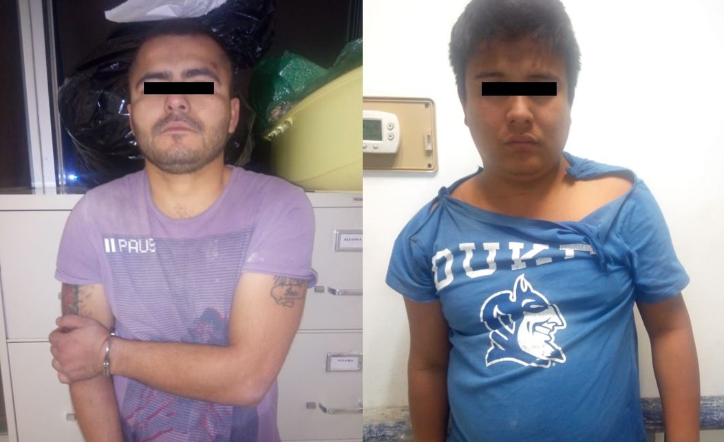 Detienen a dos hombres con droga y armas en Apodaca