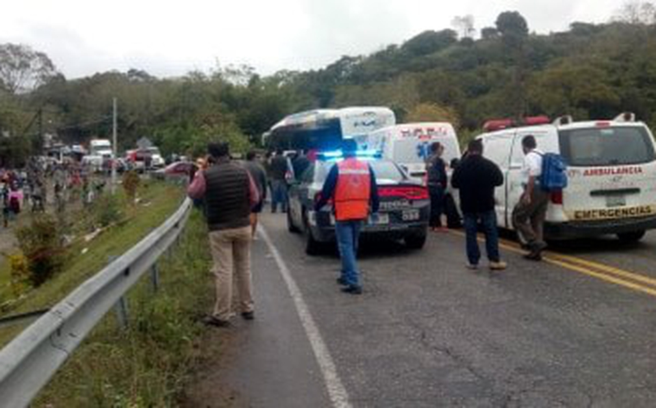 Choque en carretera de Veracruz deja 6 muertos