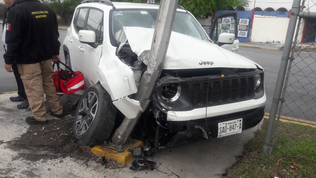 Choque múltiple deja dos lesionados sobre la avenida Miguel Alemán ...
