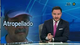 Telediario noticia  Tras casi dos horas de insistencia la unidad número 43 del ERUM arribó al lugar, revisó al señor Abdias y a su esposa Guadalupe
