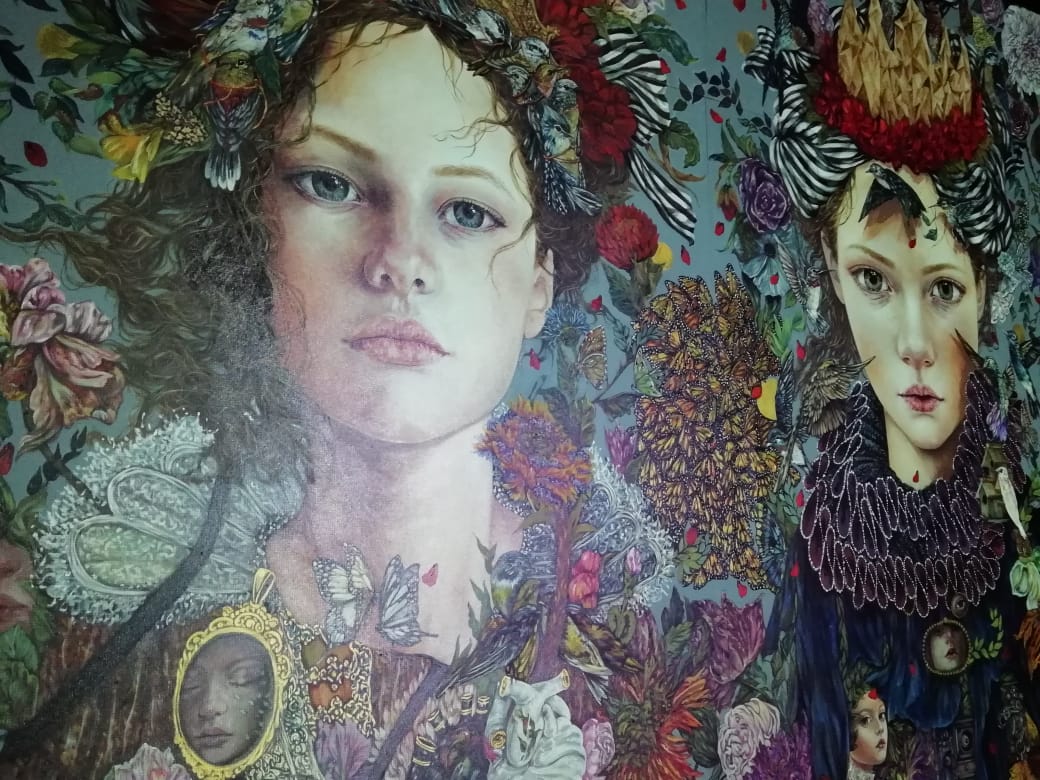 Presentan "Ufana" mural hecho por artista lagunera
