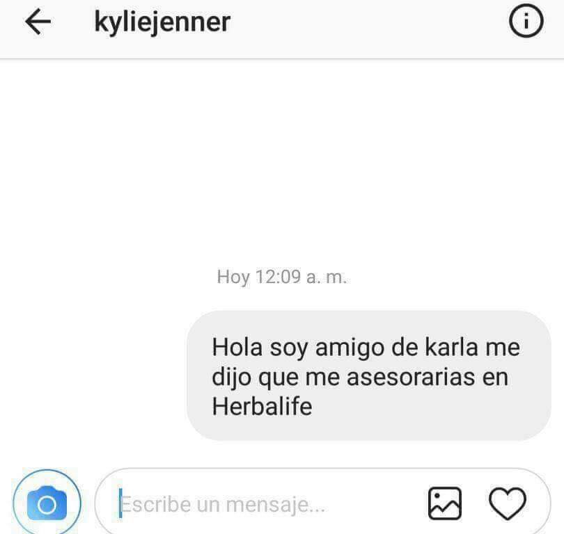 Confunden a Kylie Jenner con vendedora ¡De Herbalife!