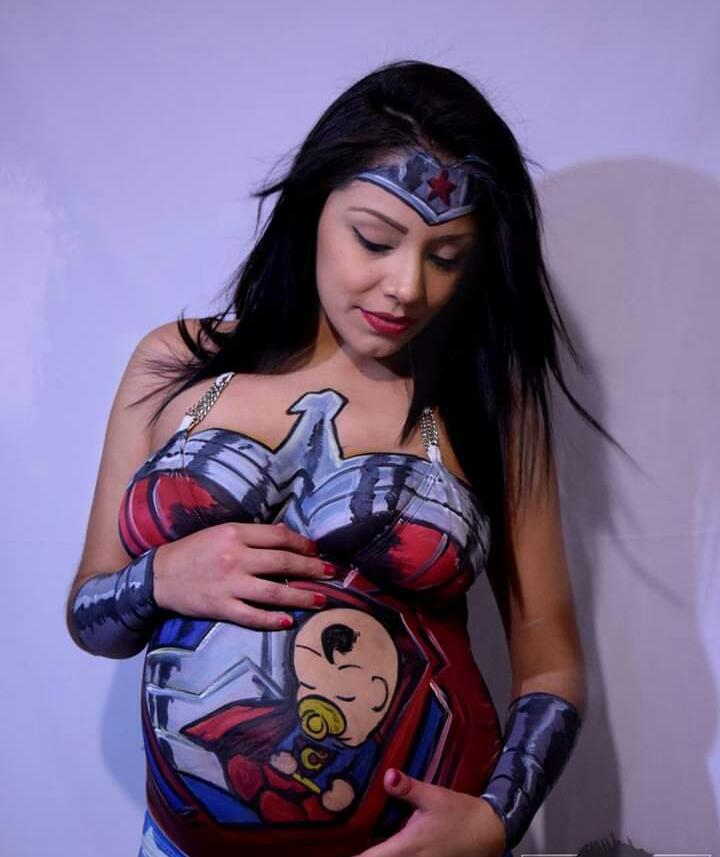Body Paint; el cuerpo humano como lienzo para una obra artística