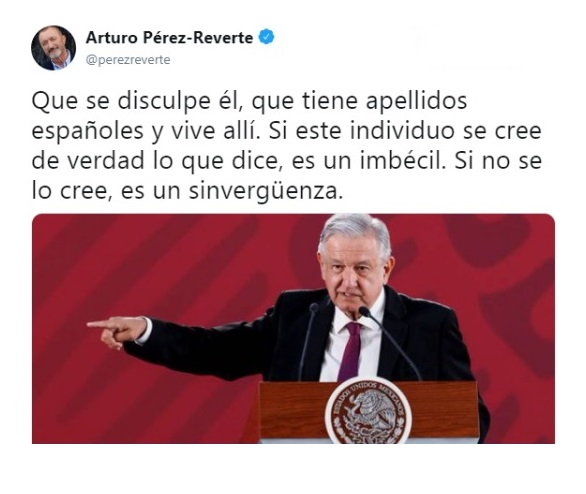 Autor de "La Reina del Sur" insulta a AMLO