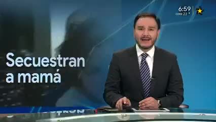 Telediario noticia La búsqueda de la madre se realiza en la Magdalena Contreras, ya que su teléfono fue geolocalizado ahí.
