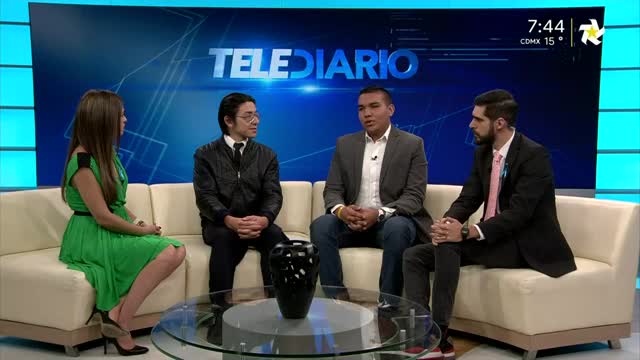 Telediario noticia Aseguran que tienen un movimiento pacífico. 