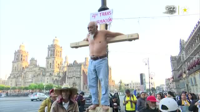 Telediario noticia El viernes, Alejandro Encinas hablará con Don Alejo para solucionar sus demandas. 