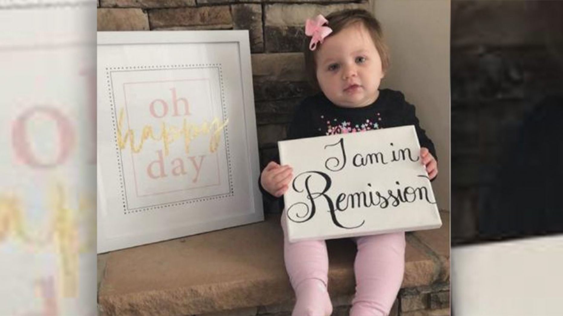 Ésta bebé venció al cáncer y enternece con sus fotografías