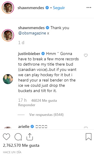 Vas a tener que romper más récords para quitarme el trono: Justin Bieber