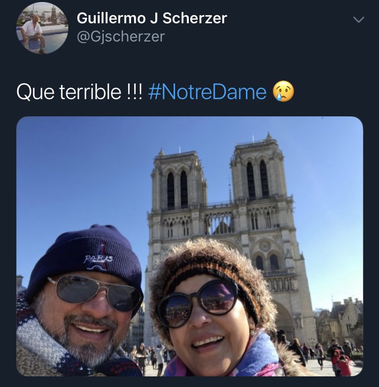 Tunden a usuarios por 'presumir' fotos de su visita a catedral de Notre Dame en plena tragedia