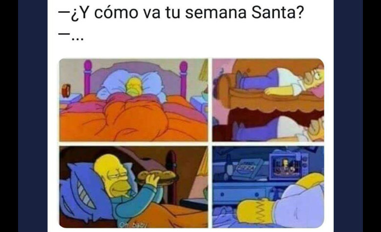 Memes de Semana Santa: una fina recopilación contra el aburrimiento