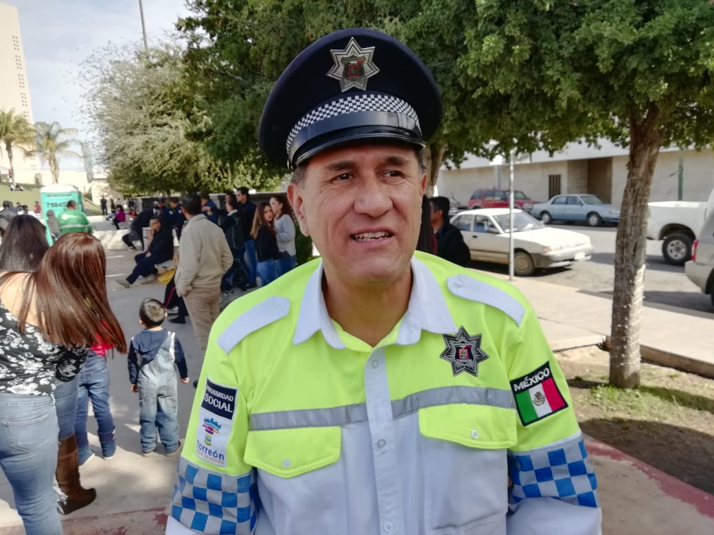 Implementan operativo de seguridad durante Viacrucis en Torreón