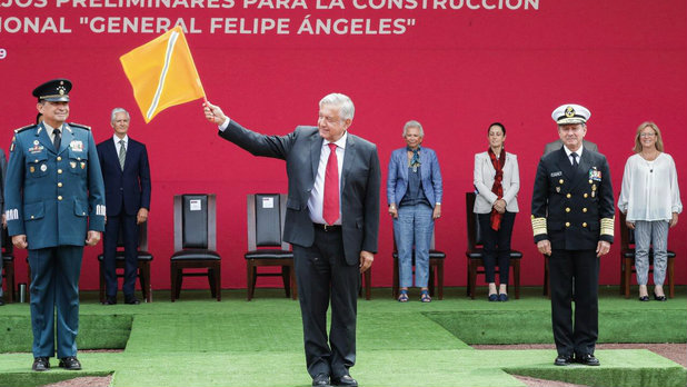 Ya se podría empezar obra en Santa Lucía, pero "actuamos con prudencia": AMLO