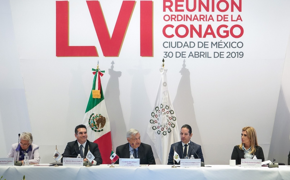 Telediario Media Gobernadores piden a AMLO firmar acuerdo para eliminar 'crispación'