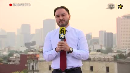 Telediario noticia No hubo suspensión de clases, pero hubo restricciones en las actividades al aire libre.