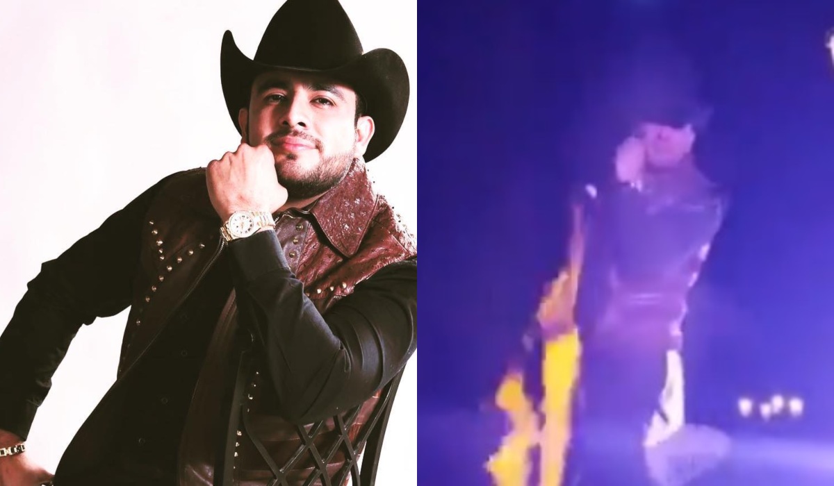En pleno concierto, sufre quemaduras 'El Gallo' Elizalde