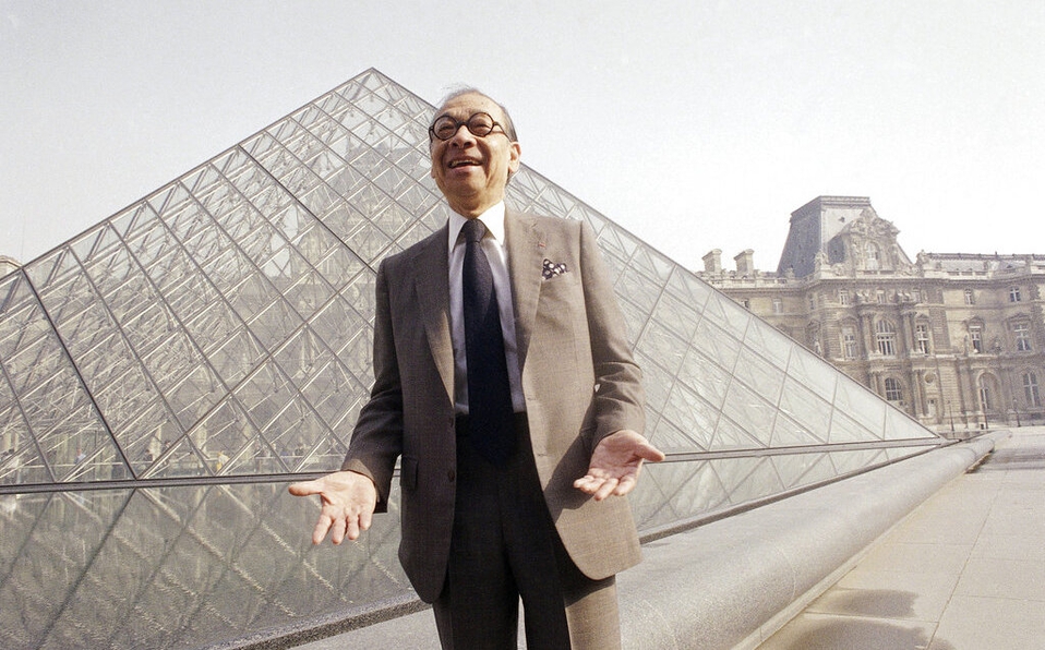 Murió I.M. Pei, arquitecto que diseñó la pirámide de cristal del Louvre