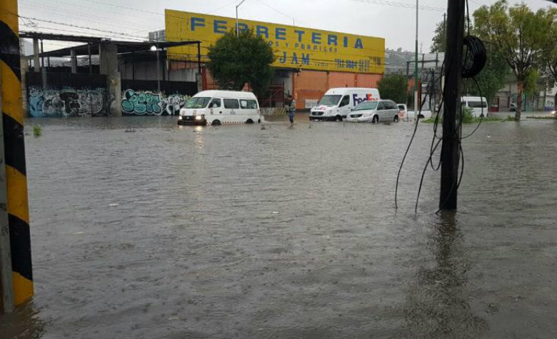 Lluvias dejan inundaciones en Veracruz