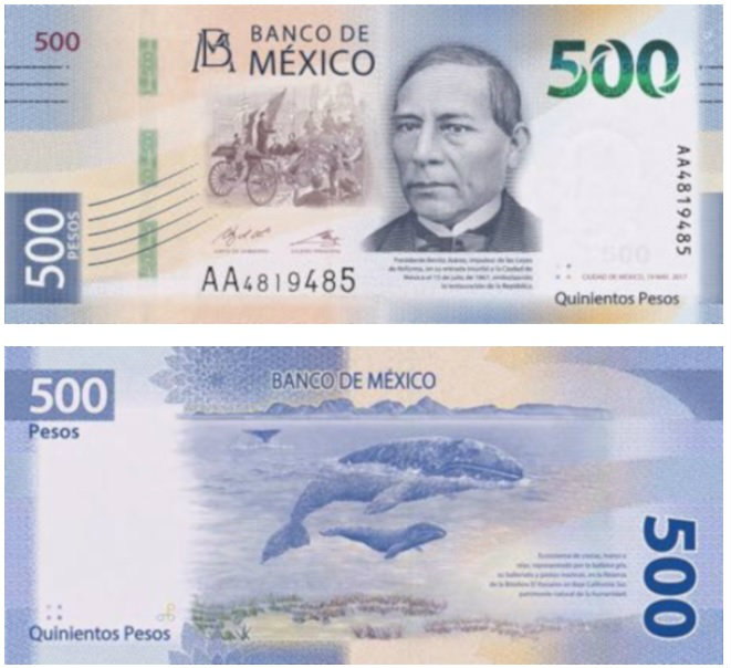 Billete de 500 pesos es de los más bonitos del mundo