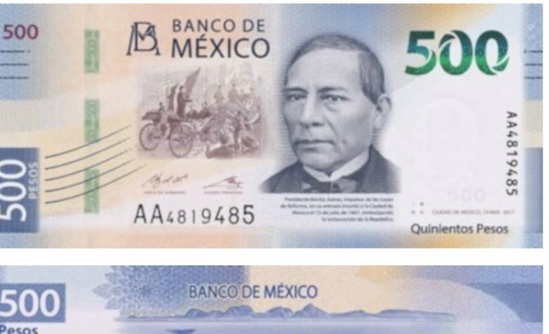 El billete de 500 es de los más bonitos del mundo