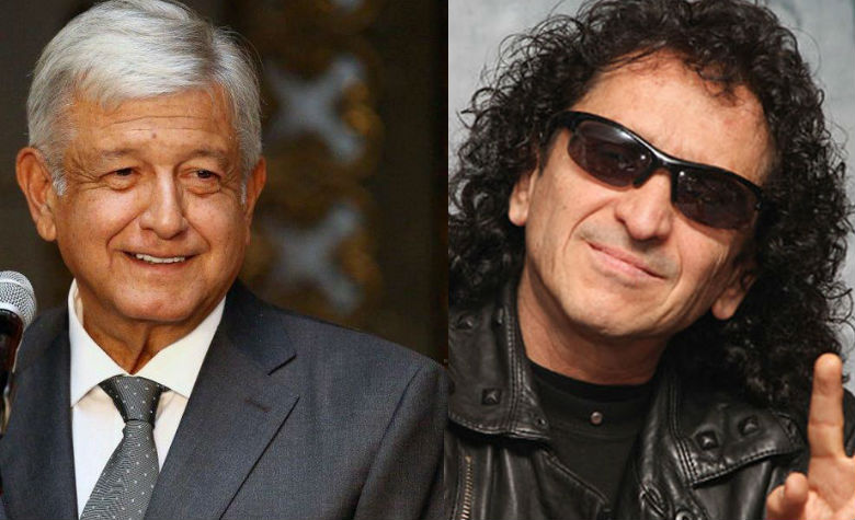 Alex Lora se disculpa con AMLO por declaraciones de su hija Celia