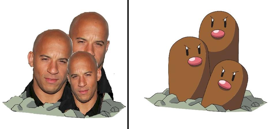 Estos famosos fueron comparados con 'Pokémons'