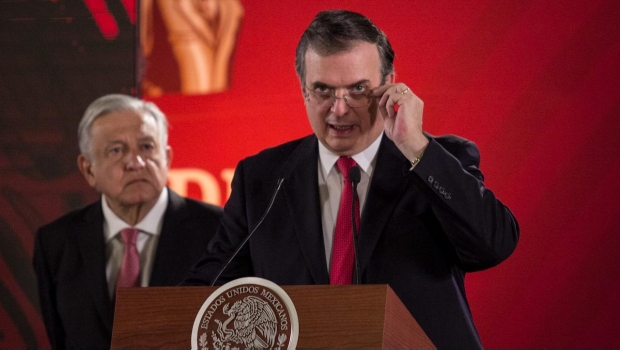 Ebrard se reúne con AMLO antes de viajar a Washington