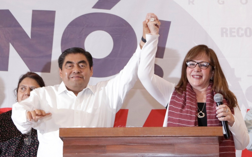 Conteo rápido da ventaja a Barbosa en Puebla