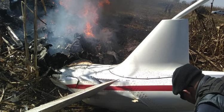 Hay avances en investigación sobre caída de helicóptero en Puebla: SCT