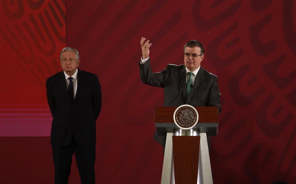 Ebrard niega que EU “dicte agenda” a México