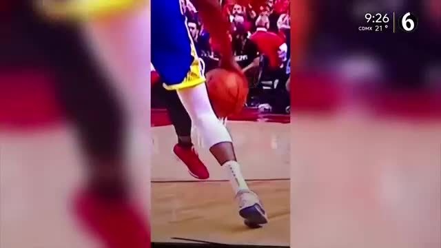 Telediario noticia Kevin Duránt se rompe el 'tendón de aquiles' en el juego Warriors vs Raptors
