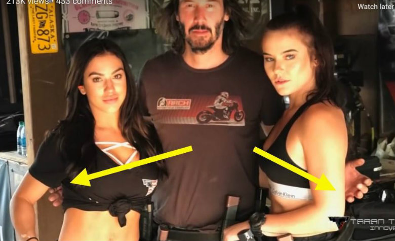 Keanu Reeves se vuelve viral por no tocar a las mujeres cuando se toman una foto [FOTOS]