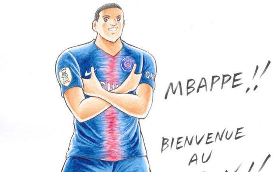 Mbappé, nuevo personaje de los Súper Campeones